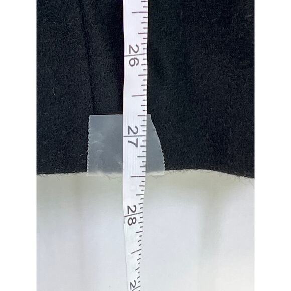 Austin Clothing Co. Womens L Black 80%Wool Blend Winter ButtonDown Pocket Coat - Picture 7 of 11